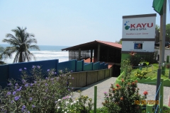 Bar Kayu Resort For Sale Purchase Business El Salvador La Libertad Sunzal Surf Break Kayu Bar View Outside Sign