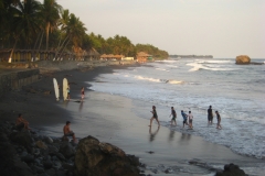 Outdoor Kayu Resort For Sale Purchase Business El Salvador La Libertad Sunzal Surf Break Sunzal Bathers Oceanfront View